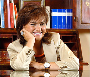 Carmen Calvo. Ministra de Cultura.