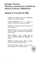 Jornadas Técnicas Proyecto, construcción y... (2005)