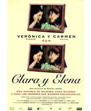 Imagen poster cartel película CLARA Y ELENA