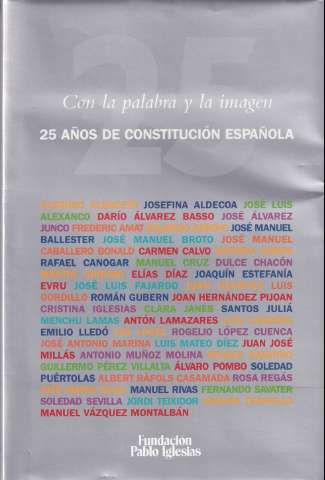 Con la palabra y la imagen : 25 años de... (2003)