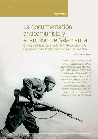 La documentación anticomunista y el archivo de...