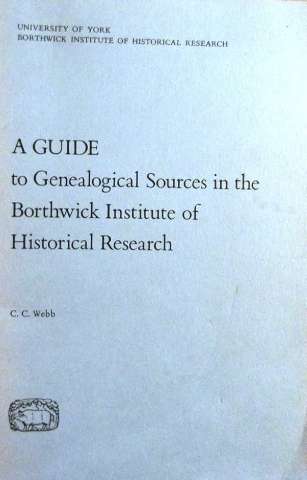 A guide to genealogical sources in the... (1981)